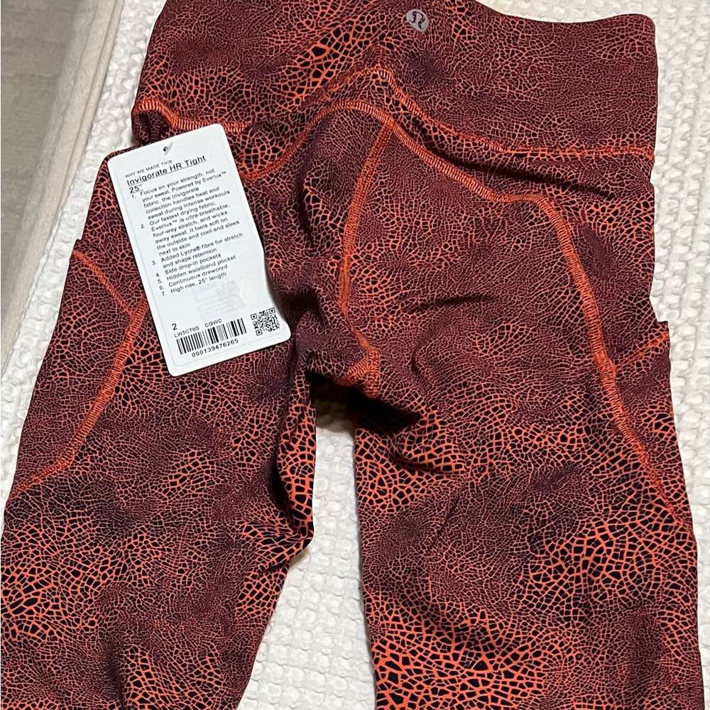 Lululemon Invigorate HR Tight 25 size 2
